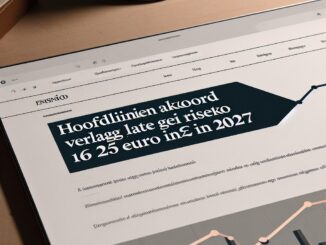 Hoofdlijnenakkoord besloten eigen risico naar 165 euro in 2027