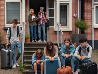 Minder jongeren in de Randstad verlieten het ouderlijk huis