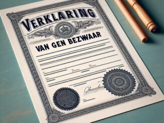 Verklaring van geen bezwaar